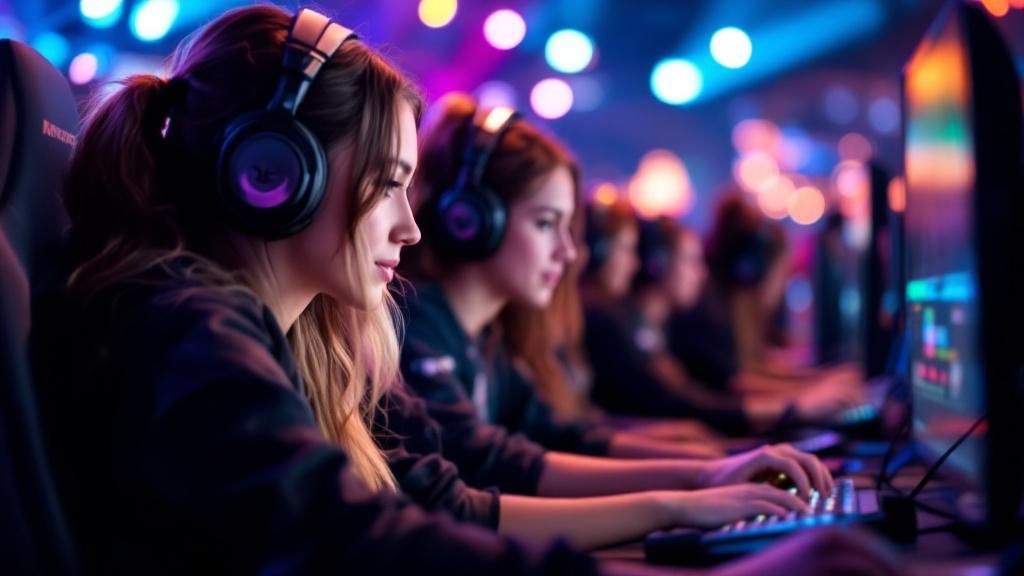 Female Gamers Break Through Glass Ceiling in Male-Heavy Competitive Gaming Industry
